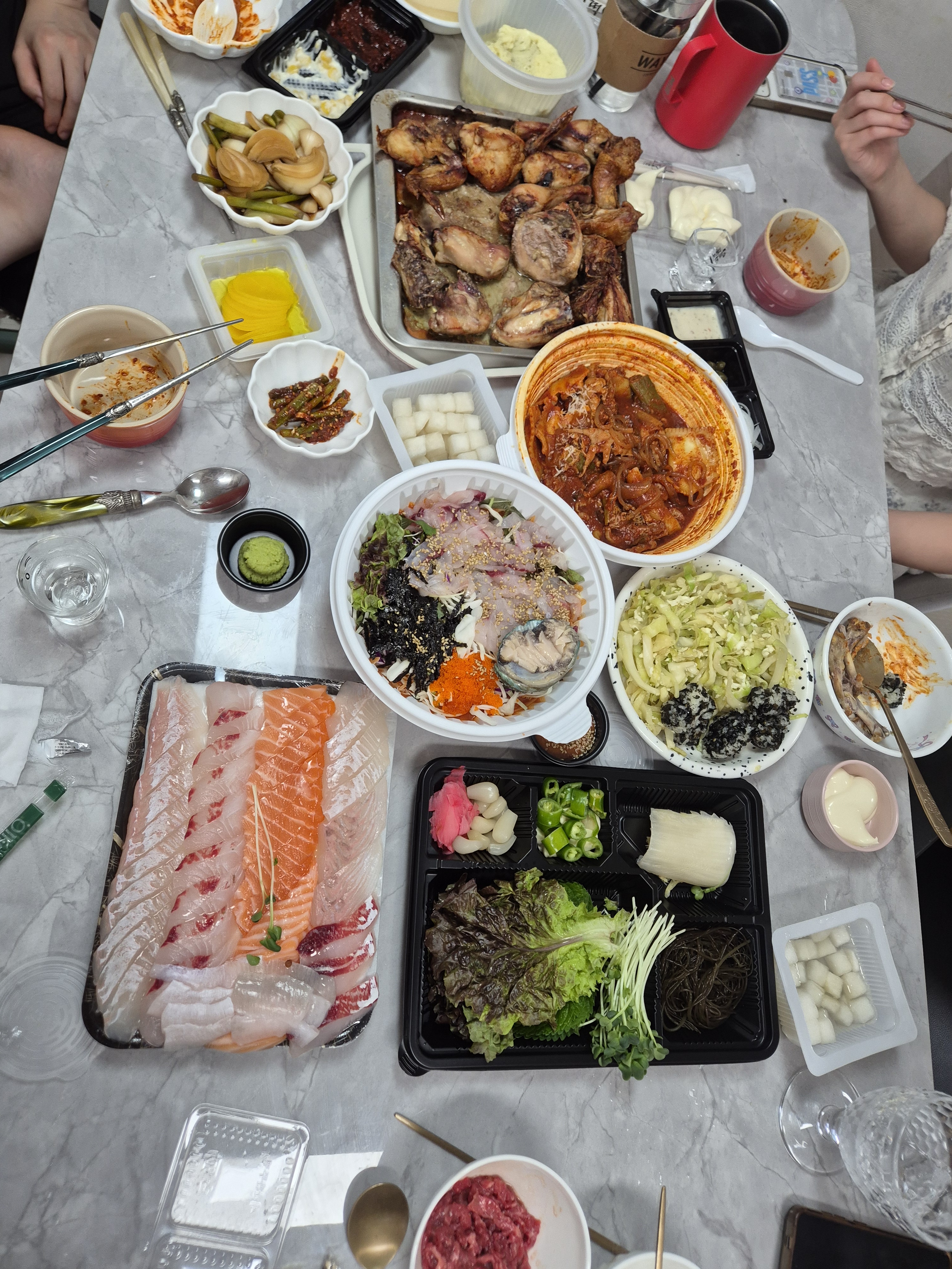 양념 쭈꾸미볶음 1+1 캠핑 요리 집들이 음식 냉장 밀키트 