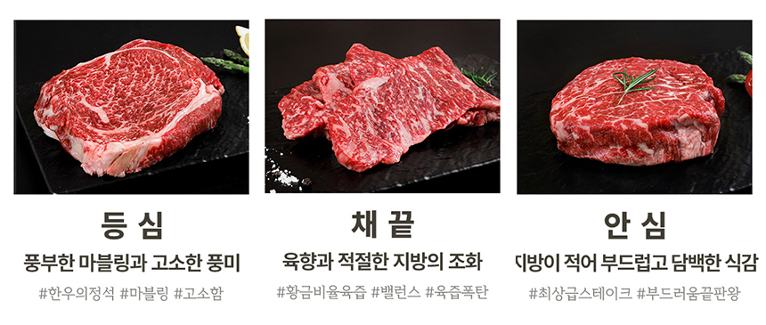 부모님 설 명절 한우선물세트 1+등급 소고기 등심 채끝 구이용 선물 포장