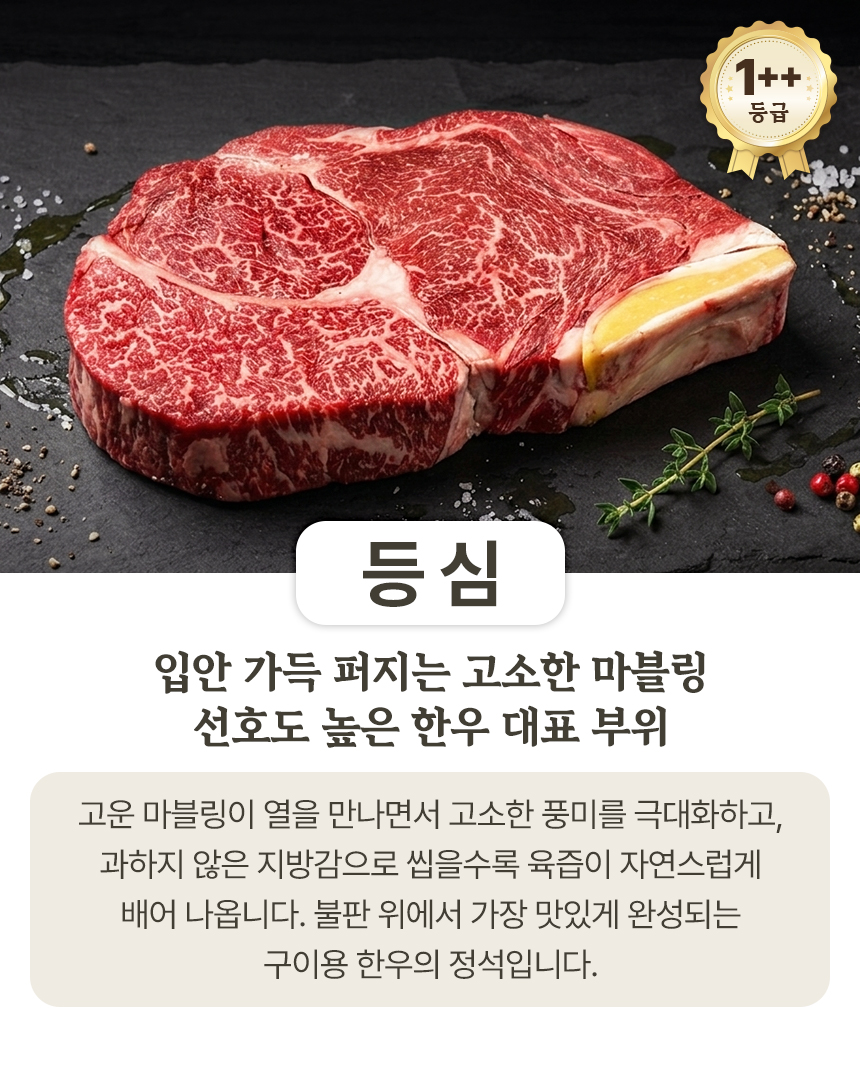 농협안심한우 투뿔 치마살 살치살 구이용 한우 300g 소고기 골라담기